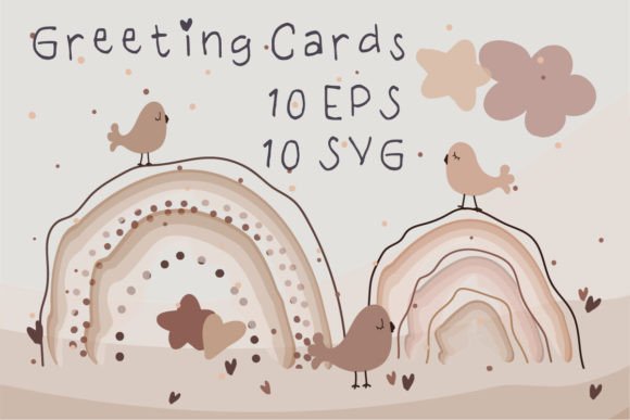 Watercolor Rainbow Postcard 1 Beige: A Quietly Confident Display Font