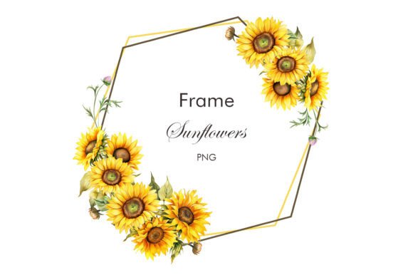 Watercolor Sunflowers Frame: A Tool for Warmth and Authenticity
