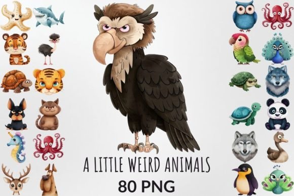 Watercolor Weird Animals Sublimation: A Creative Powerhouse
